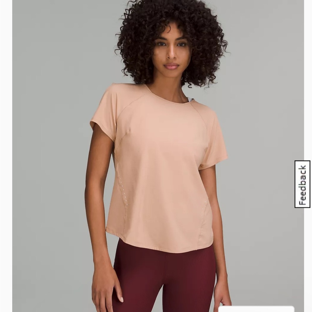 NWT Lightweight stretch run short sleeve shirt